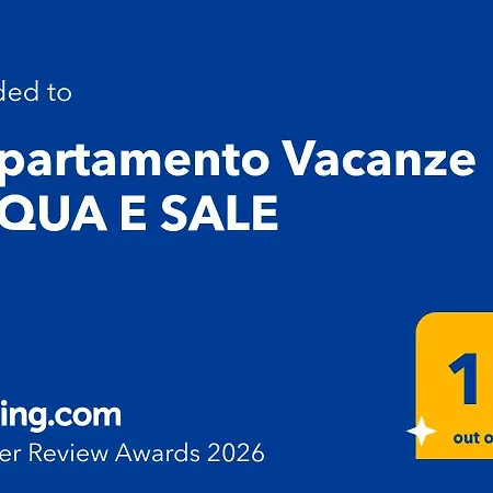 Appartement Vacanze Acqua E Sale *